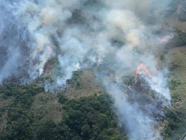 Iniciaron los incendios forestales en el Tolima