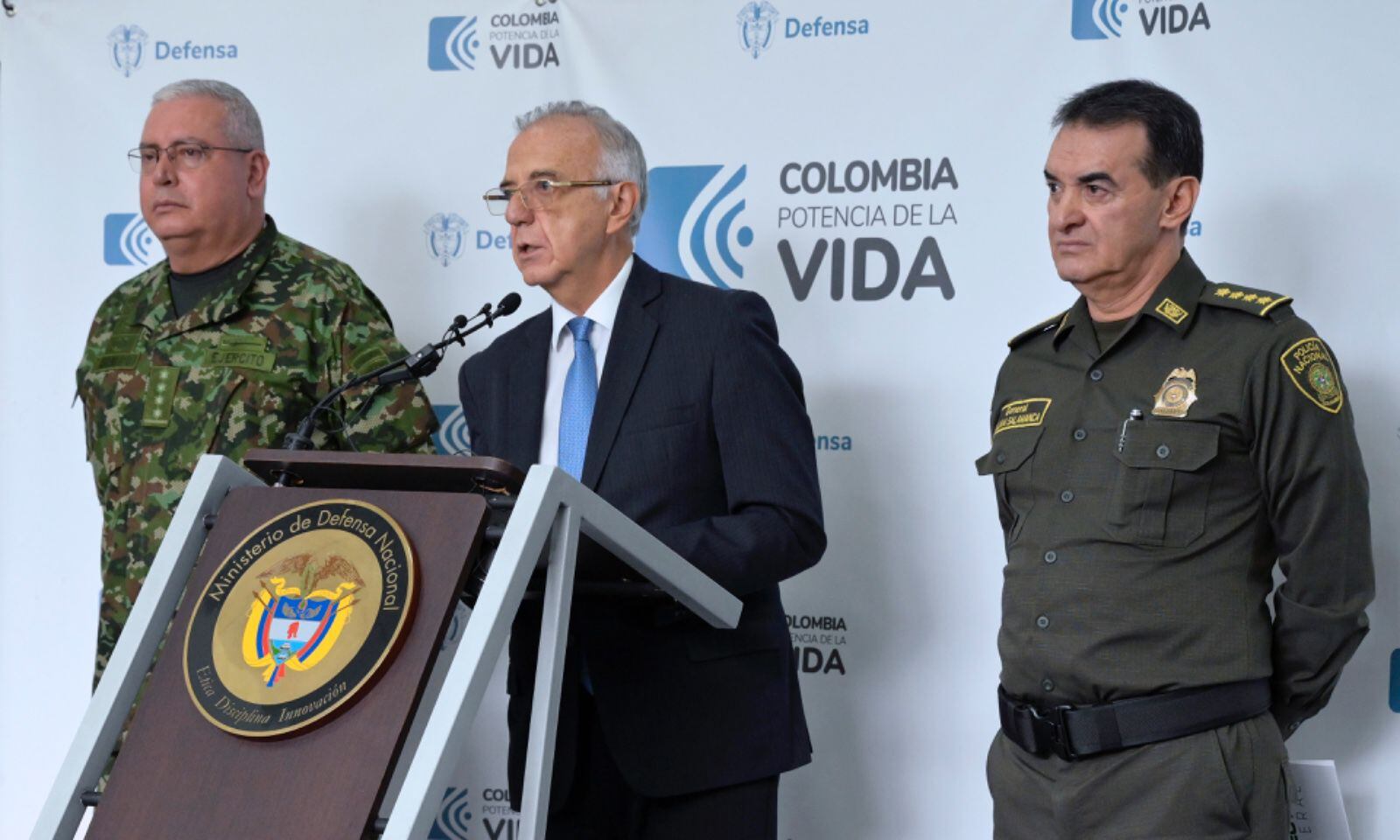 MinDefensa, Iván Velásquez, fue denunciado por la crisis del Catatumbo. Foto: Suministrada.