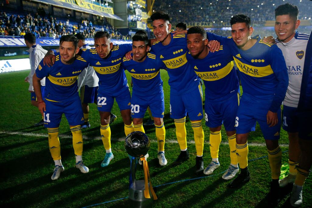 Jugadores de Boca Juniors en 2022 / Getty Images