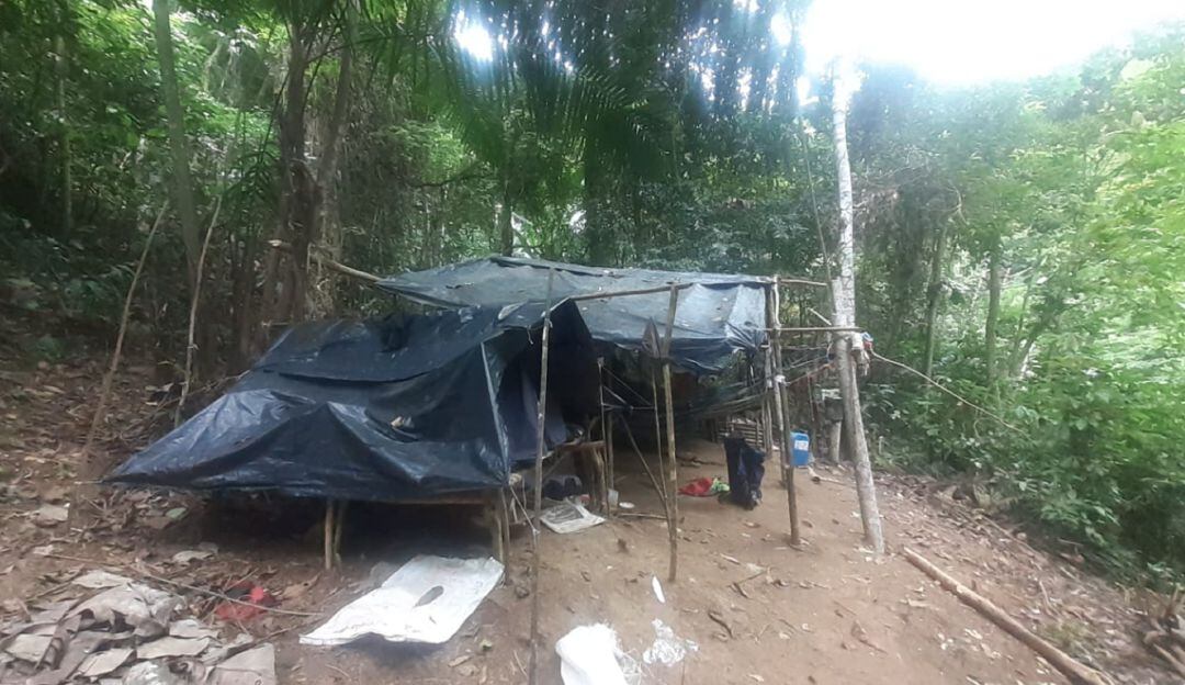 Operativo de minería ilegal en Victoria, Caldas.