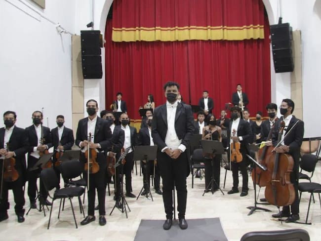 Esta reconocida orquesta sinfónica está conformada por 35 jóvenes talentosos cartageneros