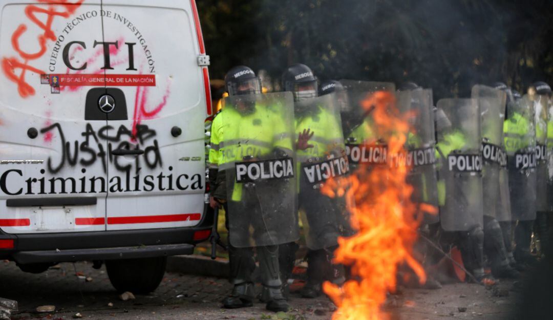 Protestas del 9 de septiembre contra la policía por el asesinato de Javier Ordóñez