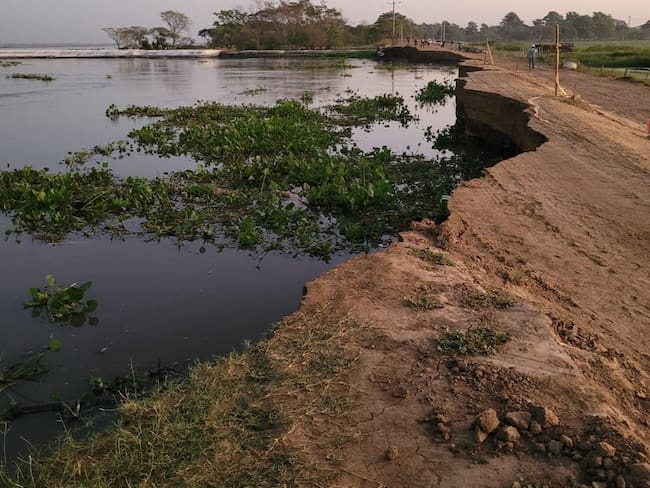 Carlos Mario de la Cruz, personero de Salamina - Erosión avanza rápidamente