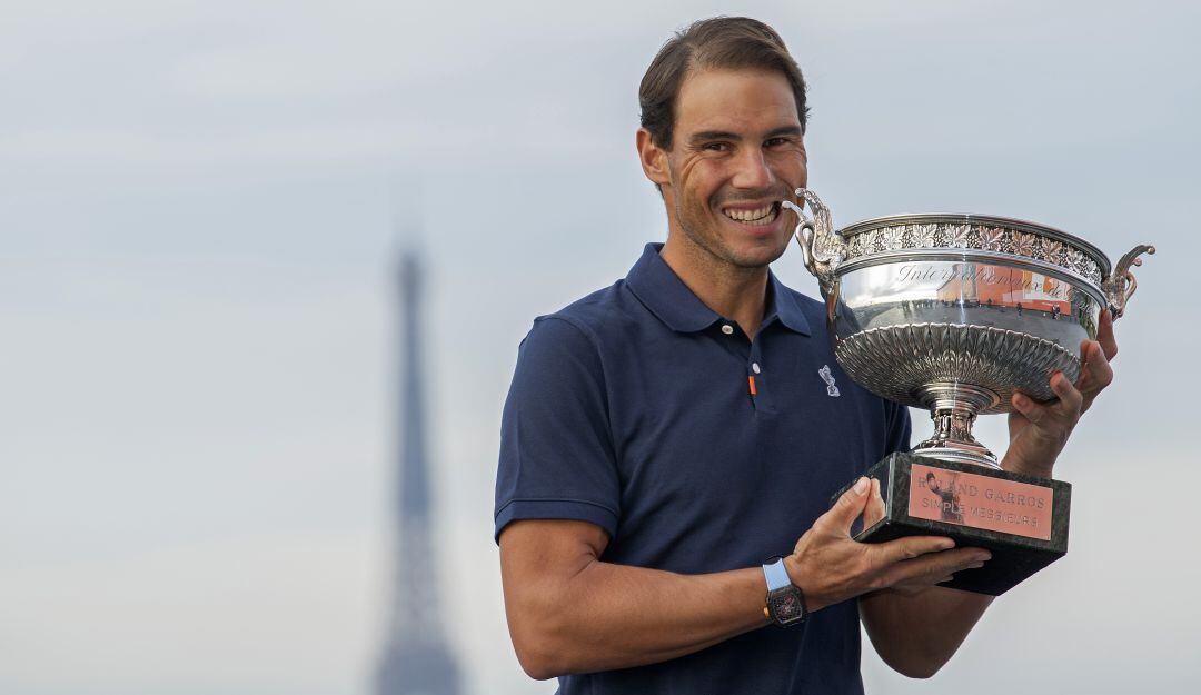 Rafael Nadal es el vigente campeón y máximo ganador del Abierto francés.