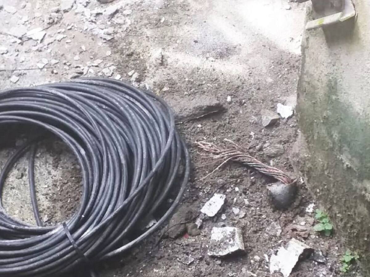 Hurto de cables en Bolívar ha afectado a cuatro mil clientes de Movistar