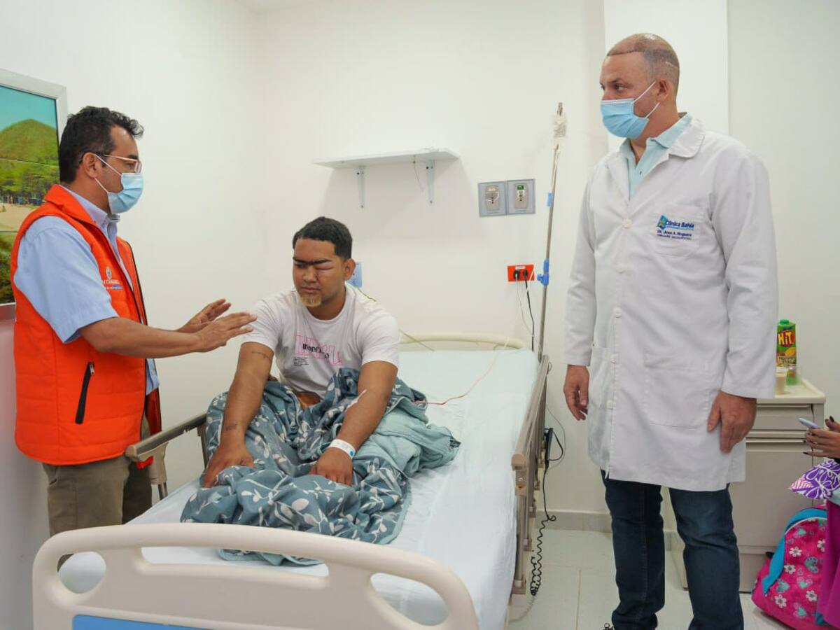 Santa Marta reporta el primer caso de quemado con pólvora