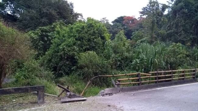 Puente palermo en la vía Cúcuta- Pamplona