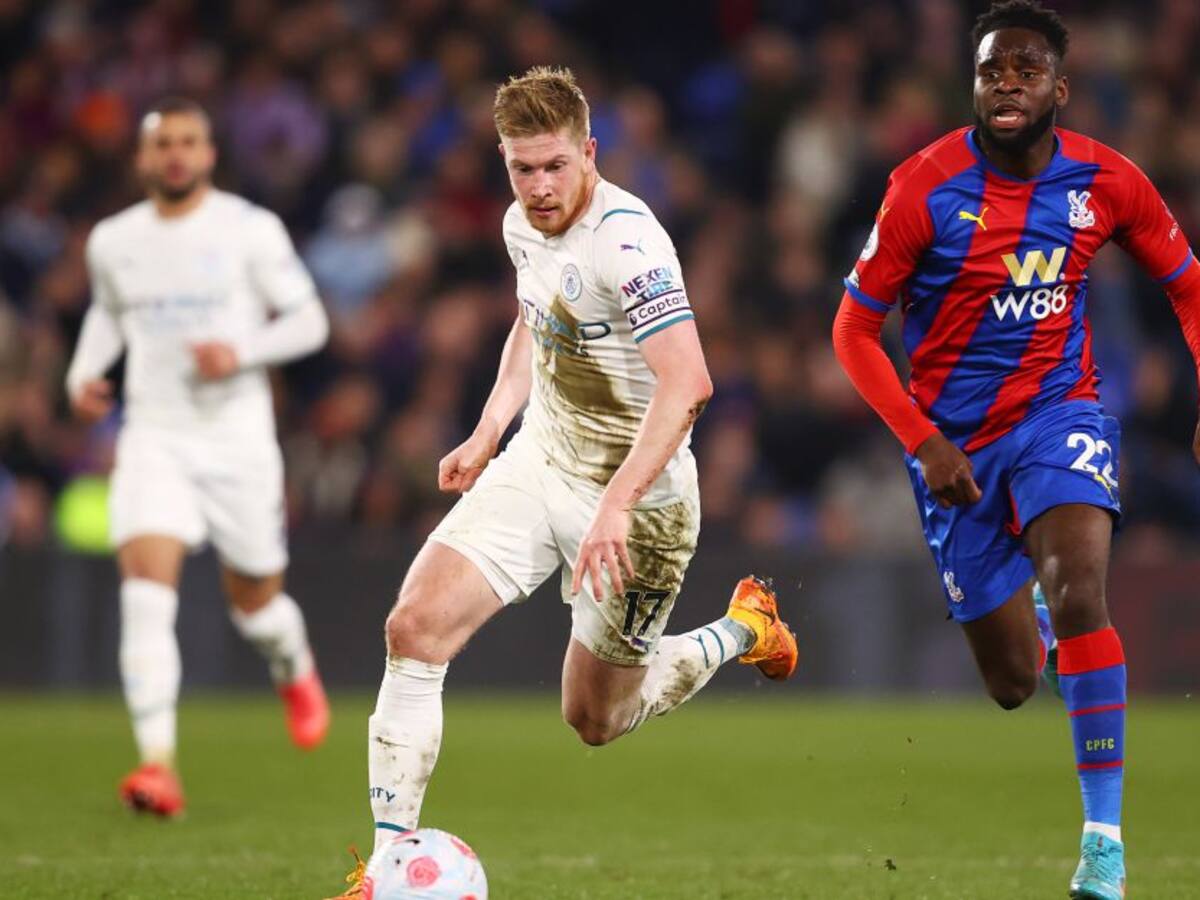 Manchester City empata con Crystal Palace y aprieta la lucha por la Premier