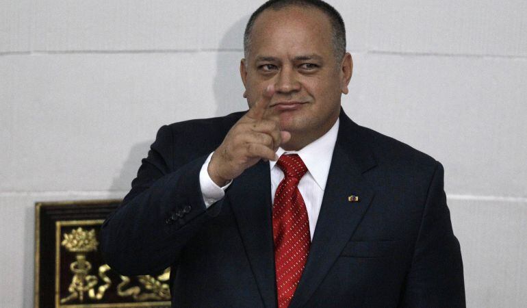 Presidente de la Asamblea Nacional de Venezuela, Diosdado Cabello.