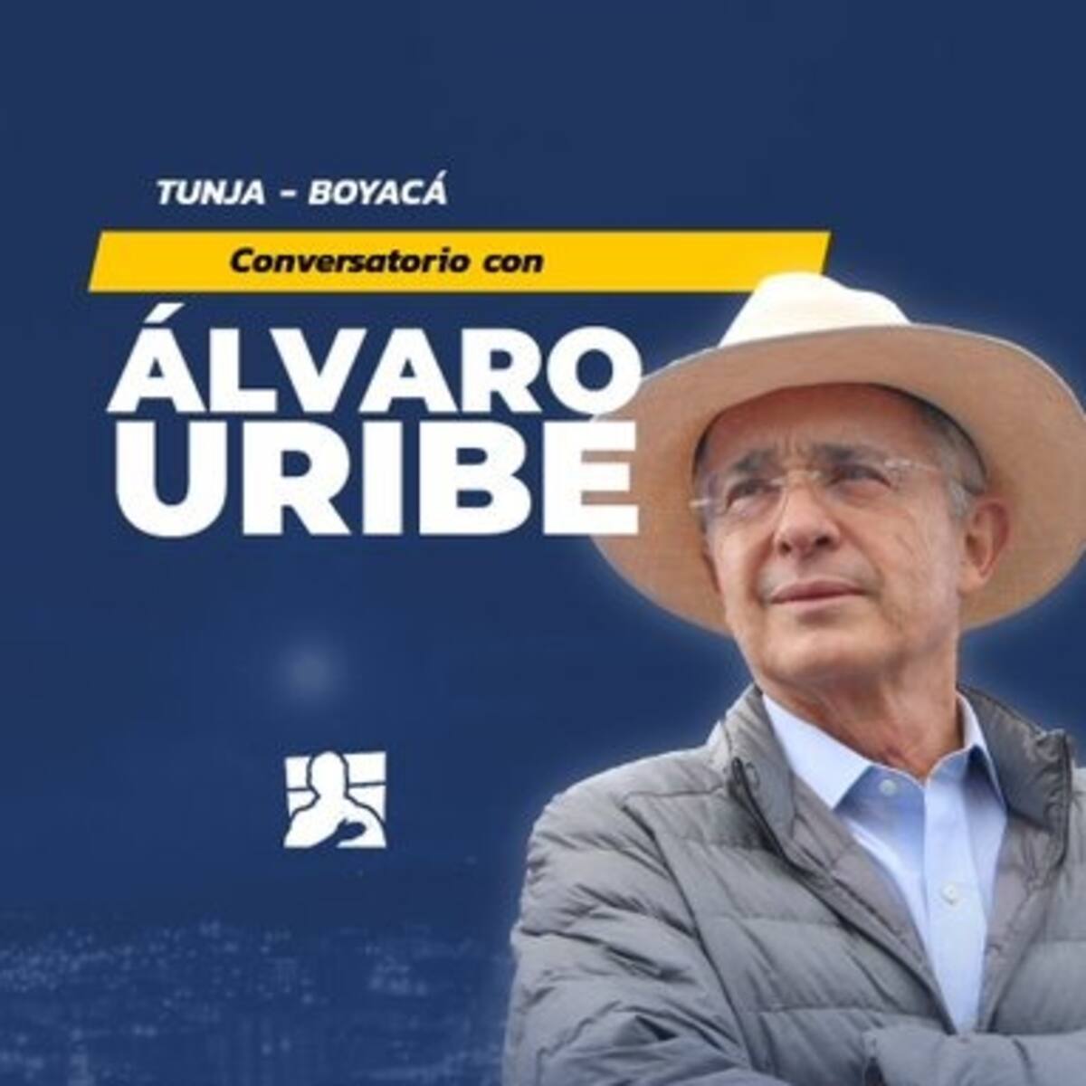 Álvaro Uribe estará el 1 de noviembre en Tunja, con los precandidatos del Centro Democrático