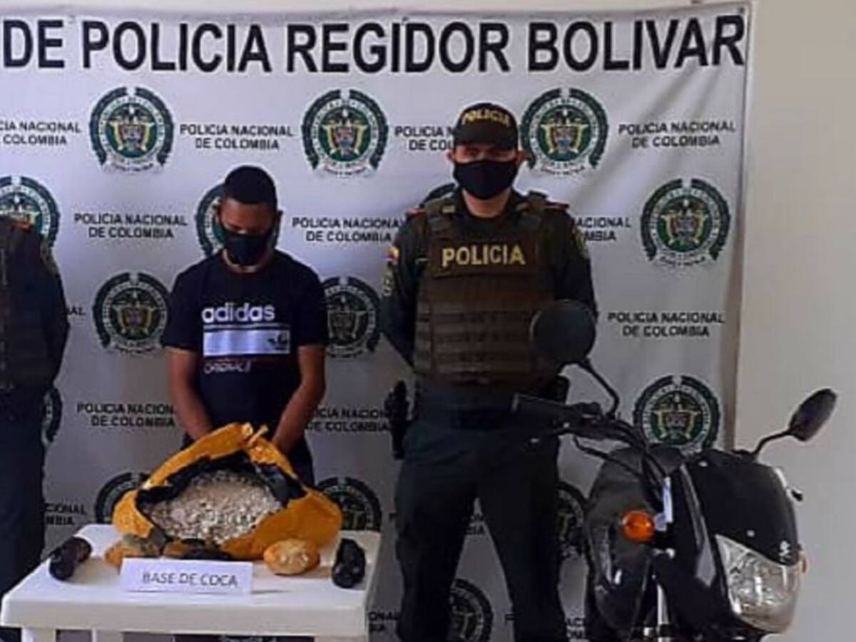 Hombre con detención domiciliaria presuntamente traficaba drogas en Bolívar
