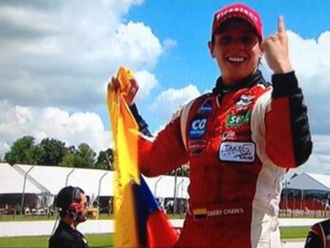 Gabby Chaves logró su primer triunfo en Indy Lights