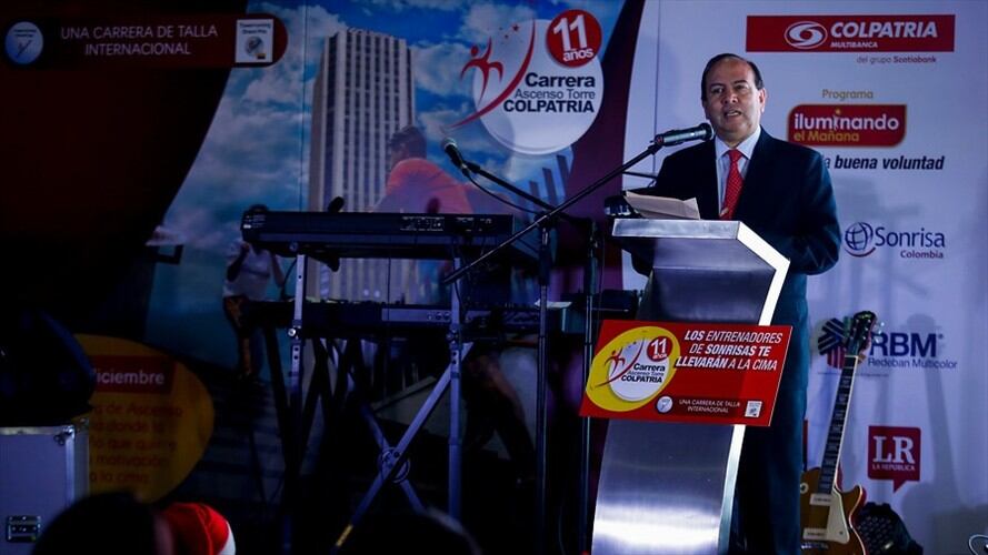 Santiago Perdomo, presidente de Colpatria. Foto: Colprensa