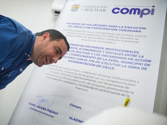 ‘Compi’ llega al corregimiento de La Peña, en el municipio de Cicuco, Bolívar