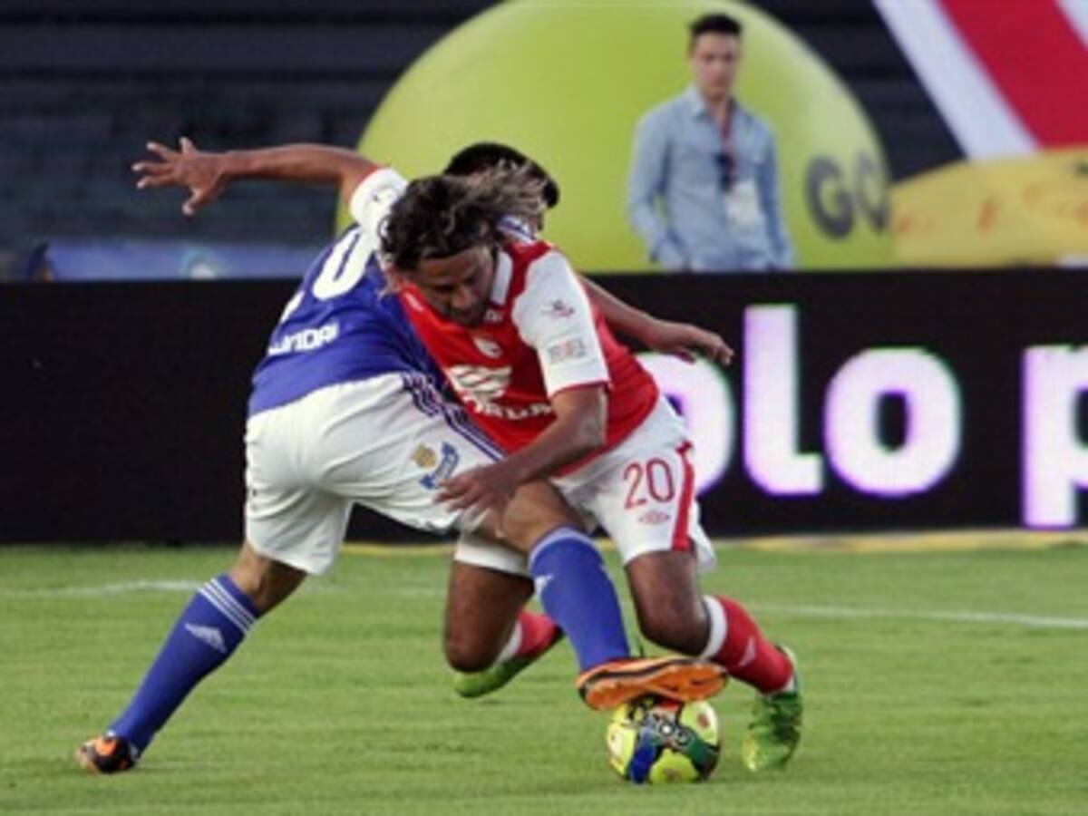 Millonarios y Santa Fe sellaron 180 minutos sin goles