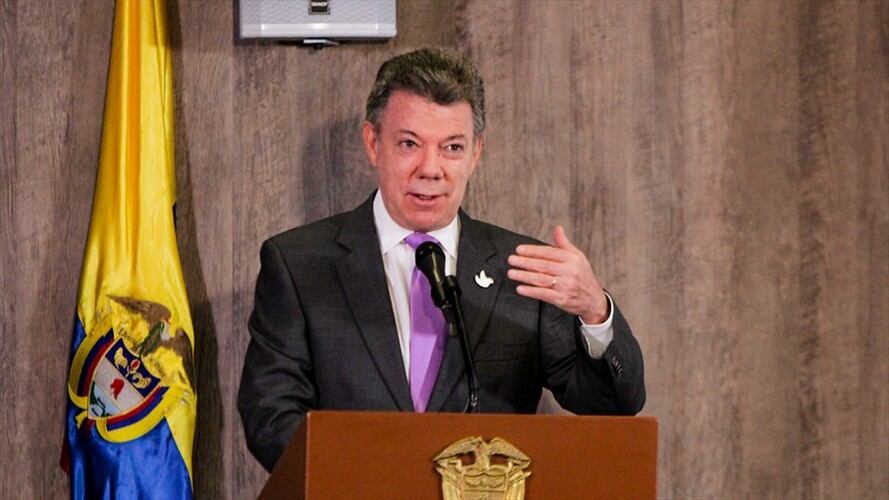 Juan Manuel Santos, presidente de la República. Foto: Colprensa