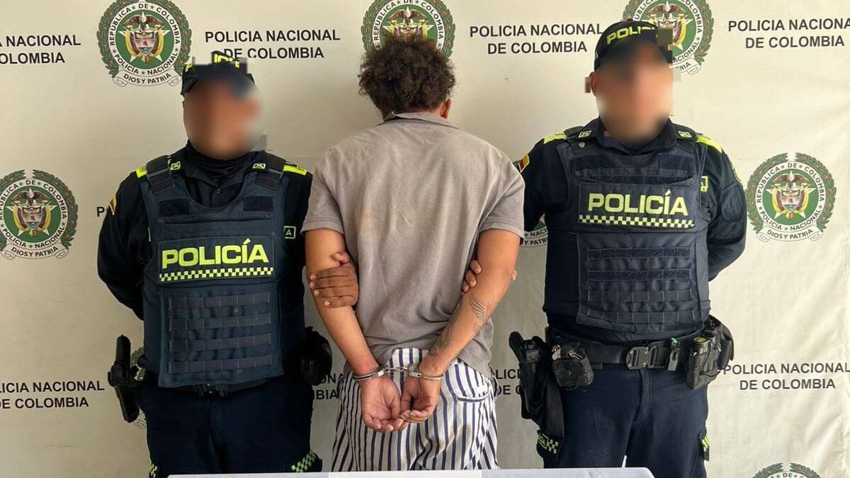 Hombre fue capturado con dos paquetes de marihuana prensada en Cartagena