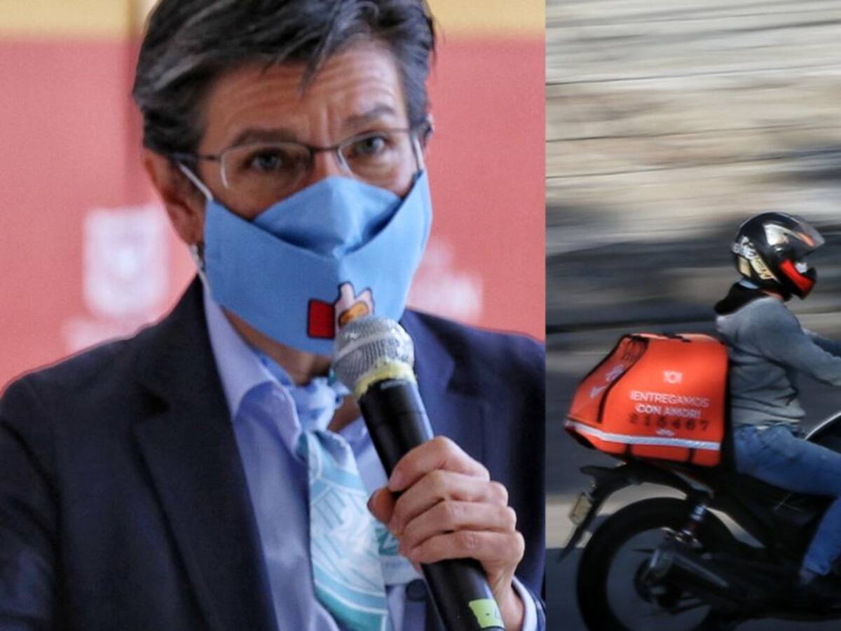 Bogotá: Prohíben parrillero en motos de domicilios