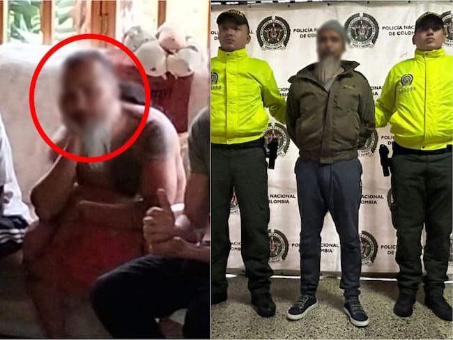 Edinson Camilo Gómez Ruiz, alias el 'Ungido' Fotos: Policía Nacional