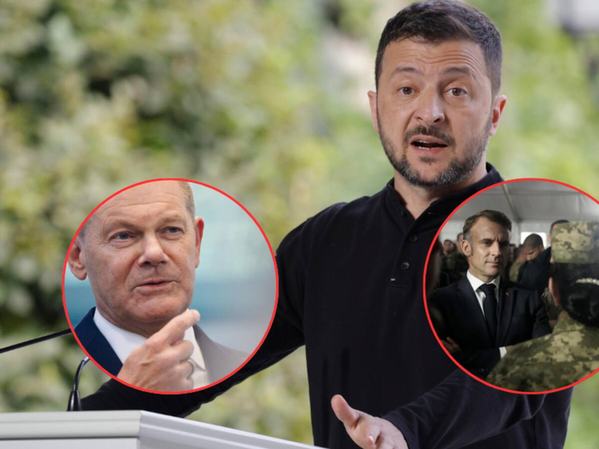 Zelenski se reunirá con Macron y con Scholz antes de que acabe la semana