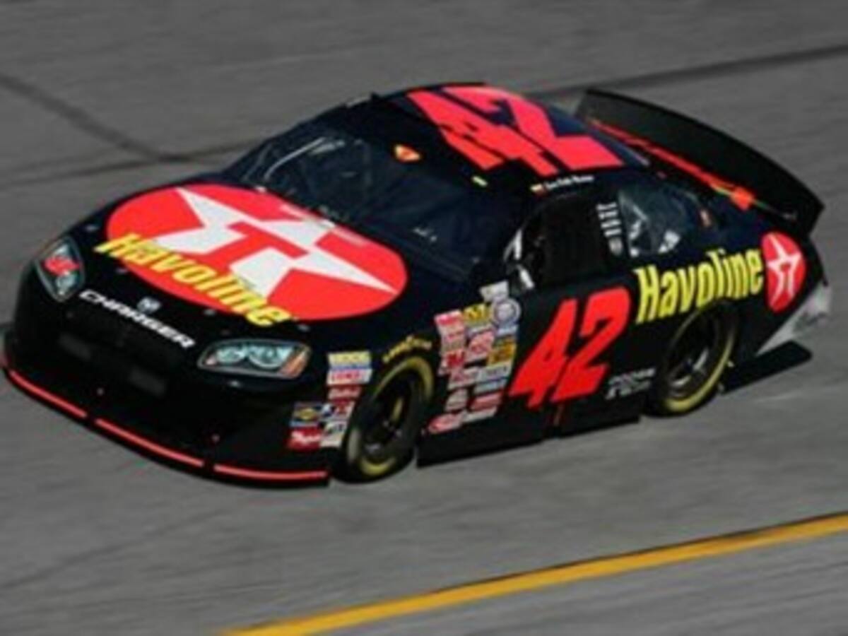 Juan Pablo Montoya sexto en prueba de la Nascar