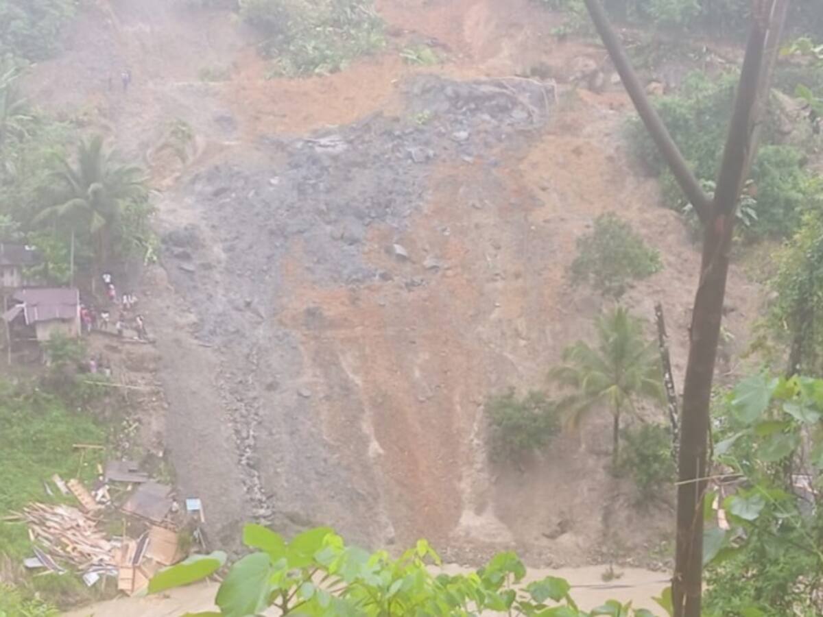 Tres niños desaparecidos y más de 10 heridos deja avalancha en el Cañón del Micay en Cauca