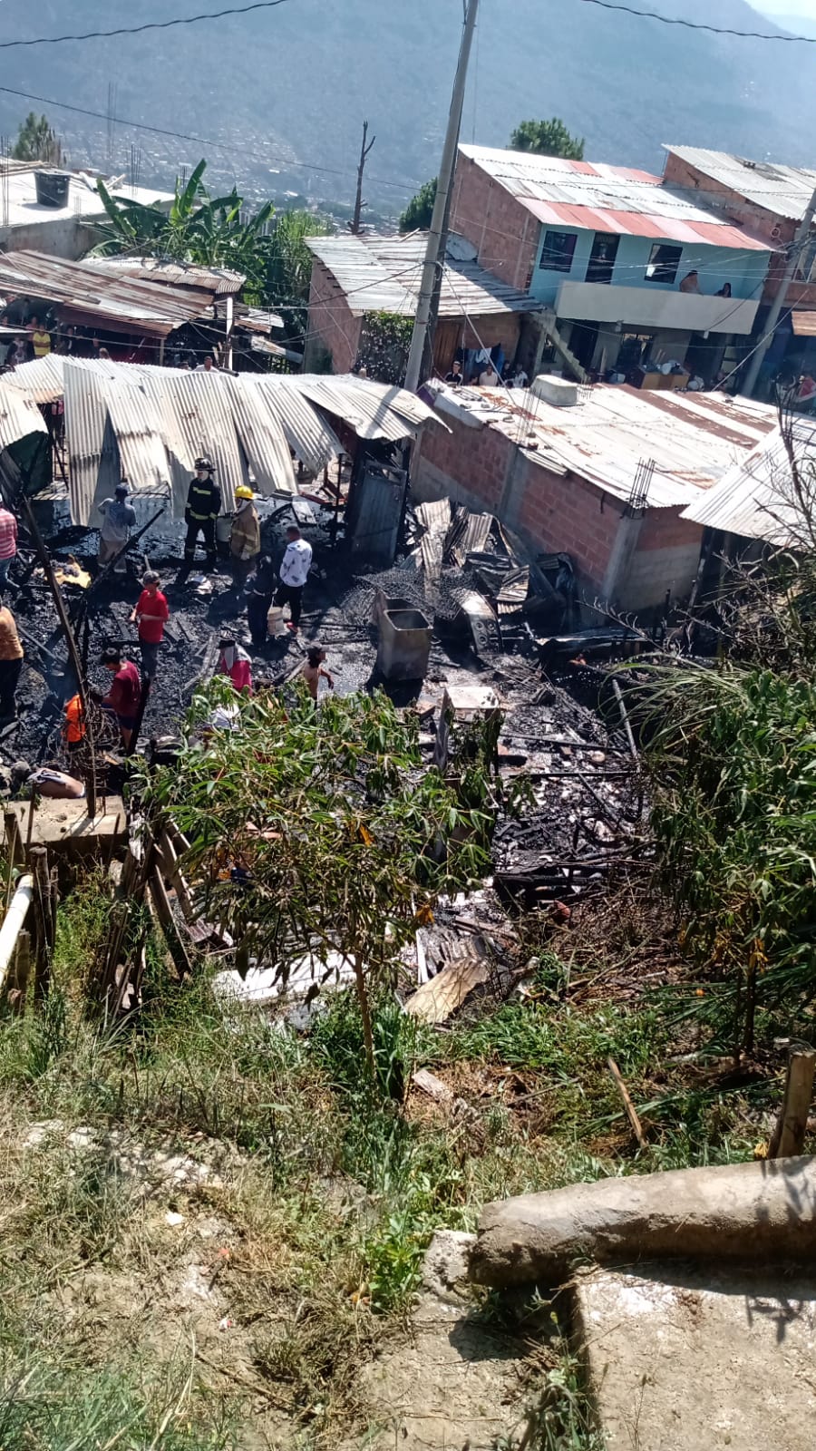 Incendio Bello- Foto Denuncias Antioquia