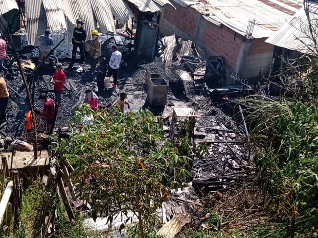 Incendio Bello- Foto Denuncias Antioquia