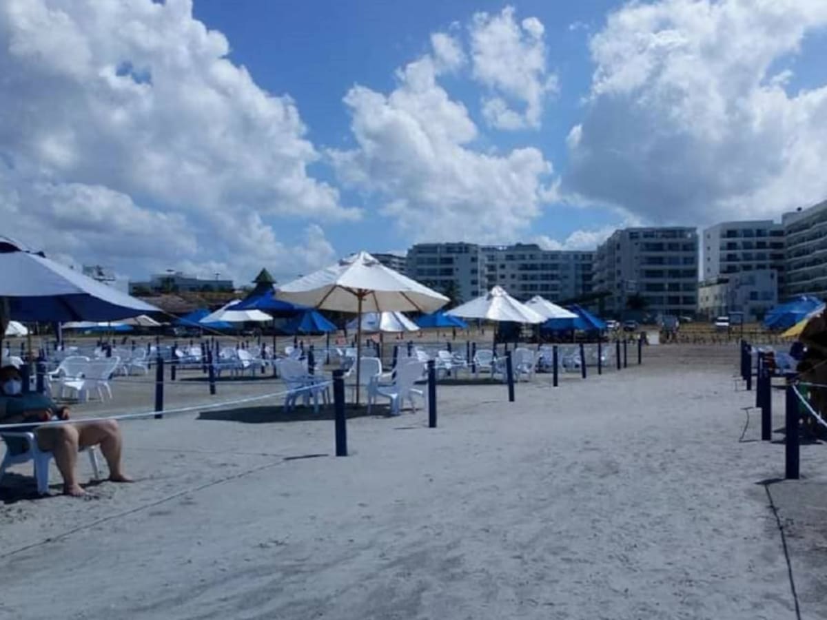 Distrito busca ratificar certificación de Playa Azul en Cartagena