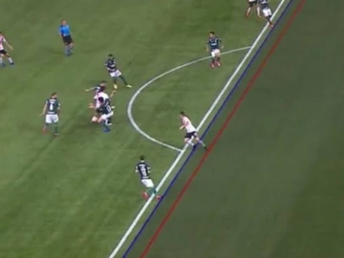 ¿Era fuera de lugar? Así fue la jugada de gol que el VAR le anuló a River