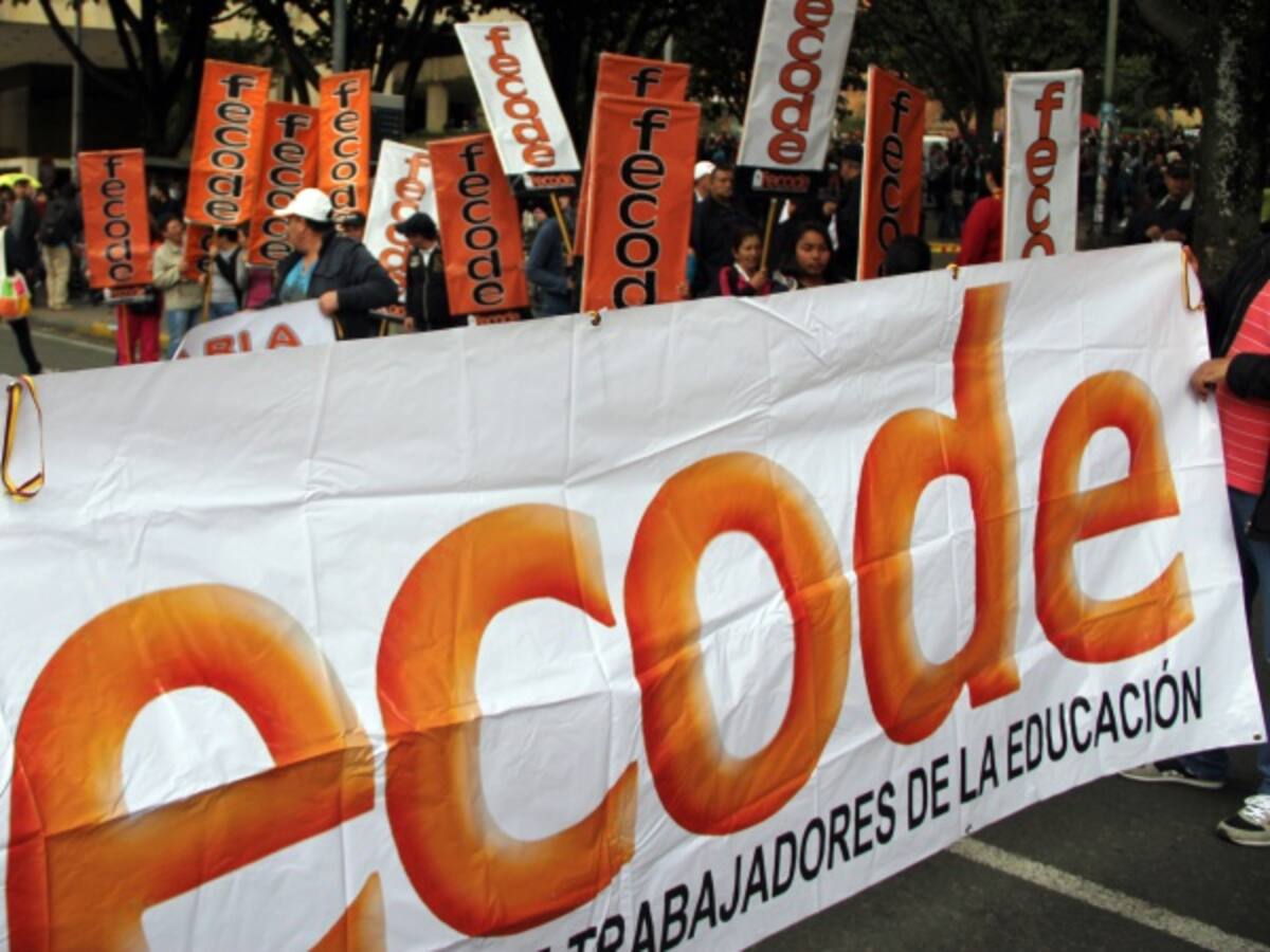 Fecode ratifica paro nacional de 24 horas el 28 de noviembre