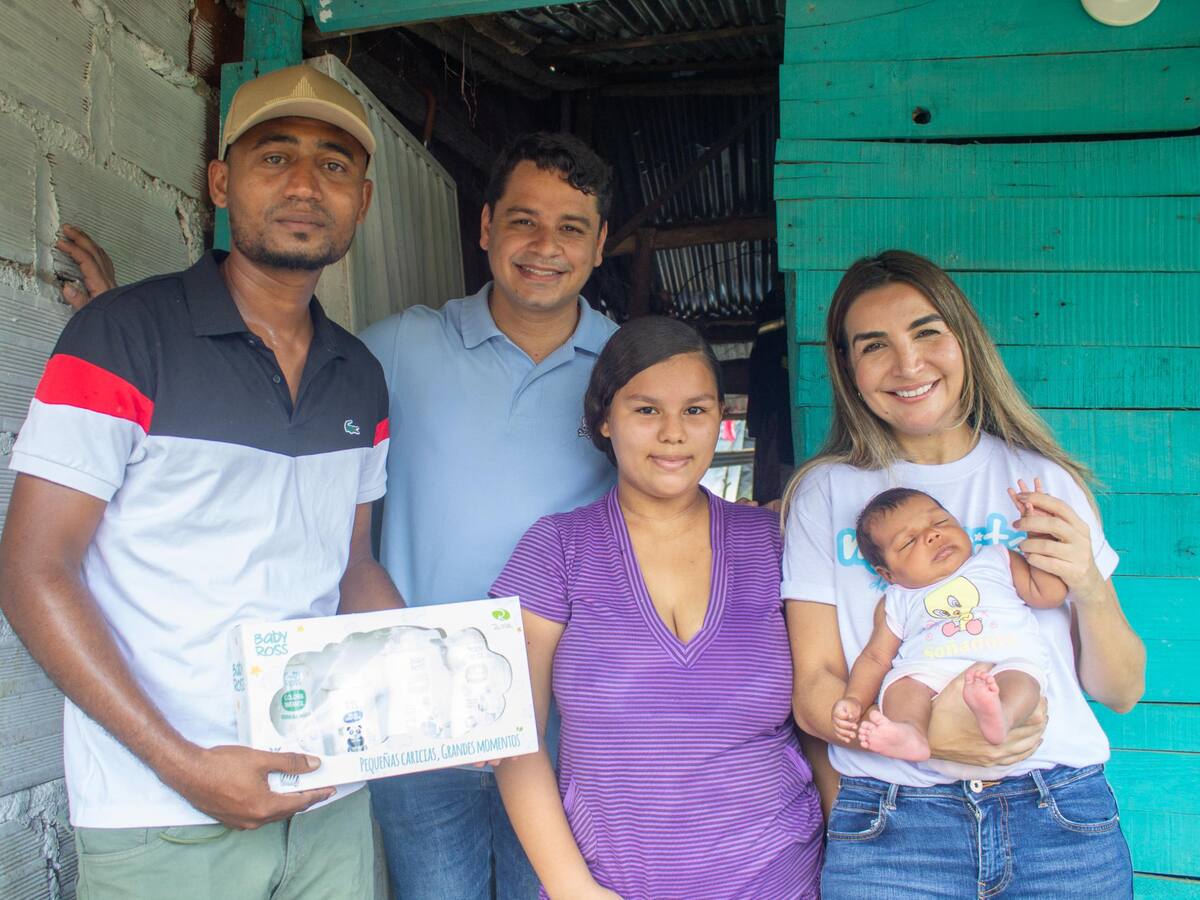 Programa Mi Cunita benefició a 10 familias en Clemencia, Bolívar