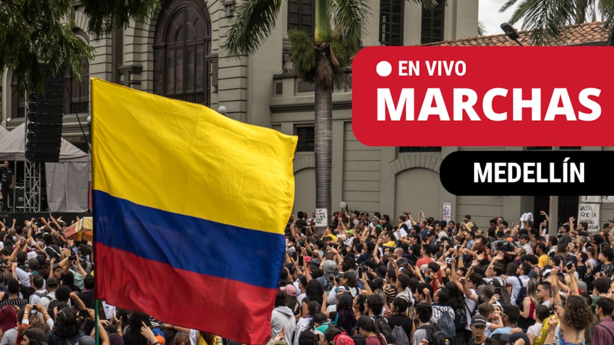 Marchas HOY 8 de febrero en Medellín EN VIVO: Movilidad y puntos de manifestación