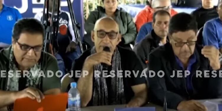 Bloque Noroccidental de las Farc acepta responsabilidad por la comisión de secuestros. Foto: JEP.