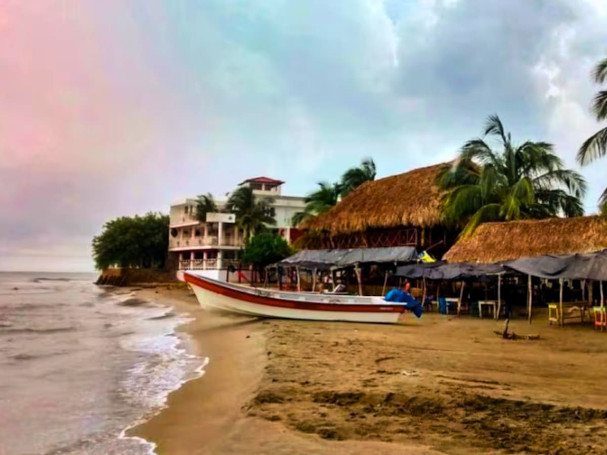 Ruta para llegar a la famosa playa Santa Verónica en el Atlántico, a 40 km de Barranquilla