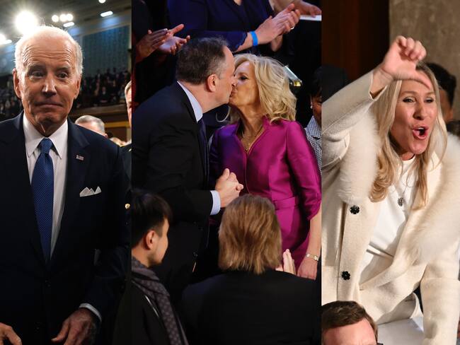 Estos fueron los momentos destacados del discurso de Biden. Foto: Getty