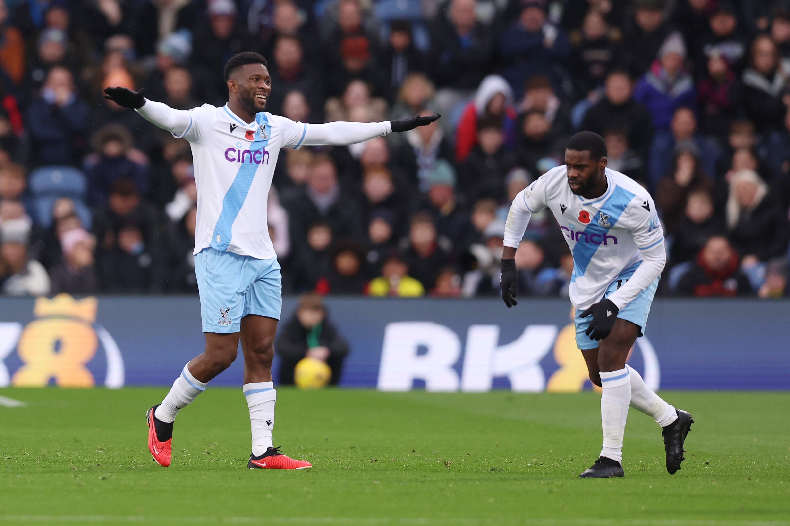 Jefferson Lerma jugando con el Crystal Palace. (Photo by Nathan Stirk/Getty Images)