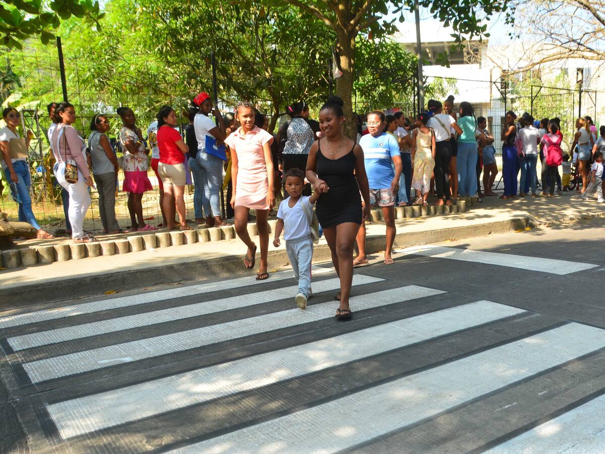 60 colegios de Cartagena han sido intervenidos con señalización de tránsito para evitar accidentes