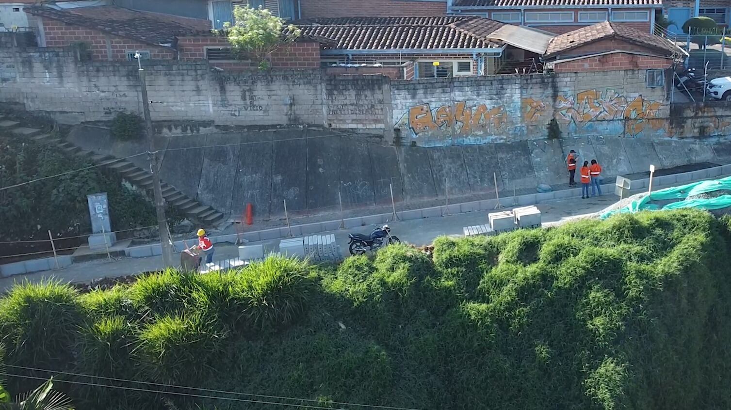 Medellín avanza en la planeación de nuevas obras viales y de espacio público. Foto: Alcaldía de Medellín.