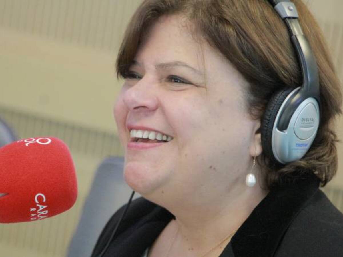 Carmenza González y un personaje que le sacó lágrimas