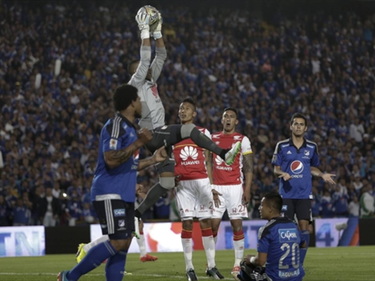 Millonarios y Santa Fe no se hacen daño y empatan en el clásico bogotano
