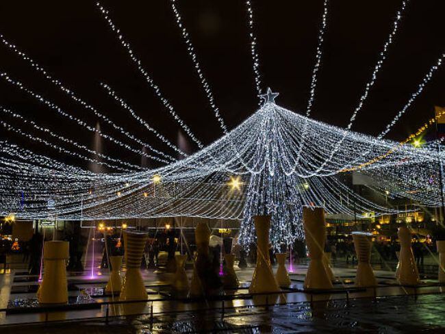 Alumbrado de Navidad en Colombia Foto: Getty Images