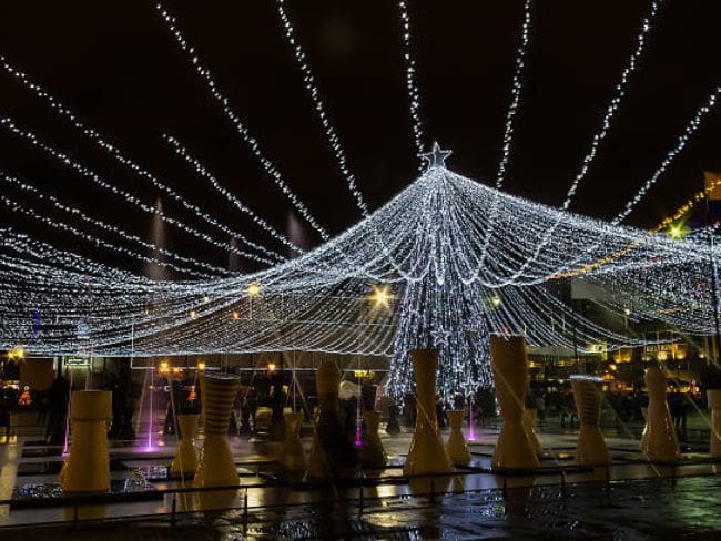 Alumbrado de Navidad en Colombia Foto: Getty Images