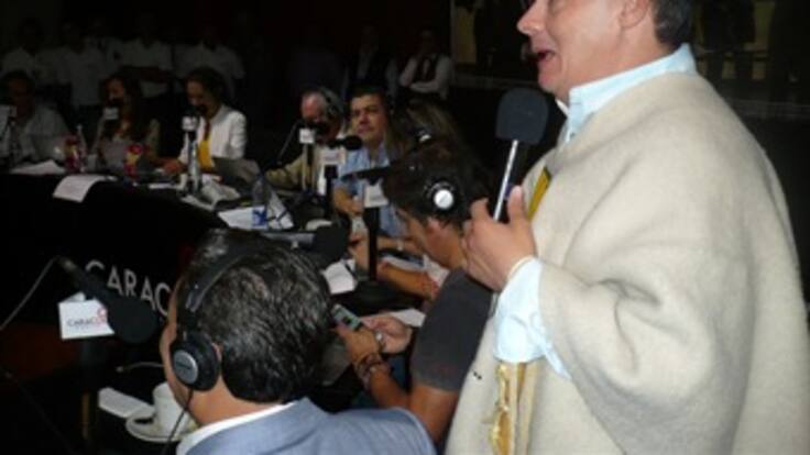Don Jediondo y el público asistente a 6AM Hoy por Hoy, de Caracol Radio