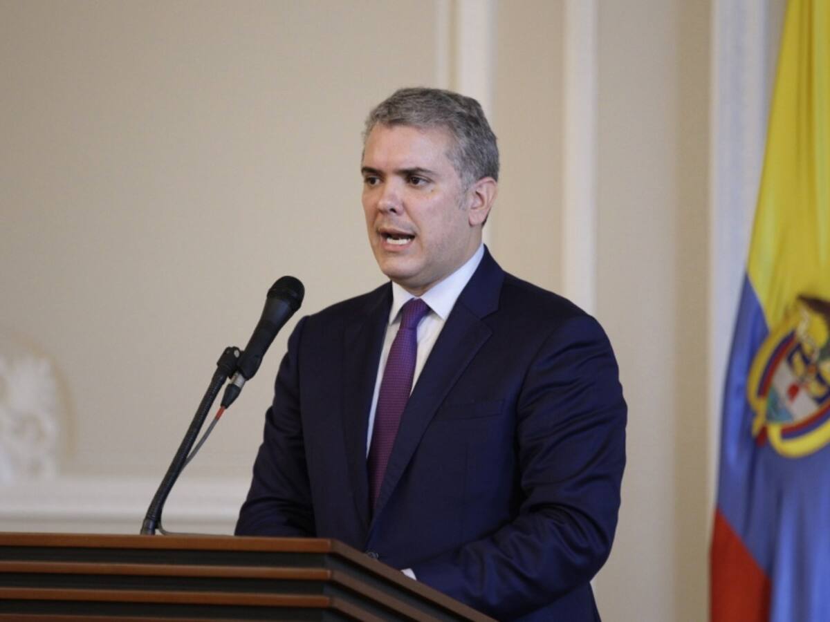 Duque insiste en la necesidad de aprobar Ley de Financiamiento