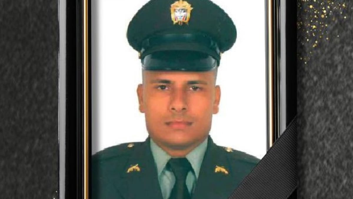 Amigo patrullero asesinado en Antioquia
