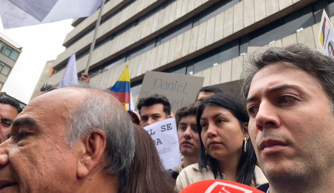 Daniel Quintero en la Procuraduría de Bogotá
