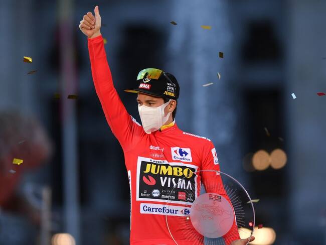 Primoz Roglic, ganador del premio Vélo D&#039;Or a mejor ciclista del año