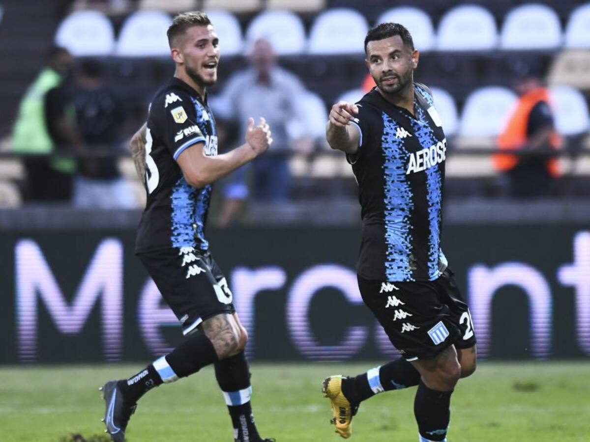 Edwin Cardona regresa con gol para darle el triunfo a Racing sobre el final