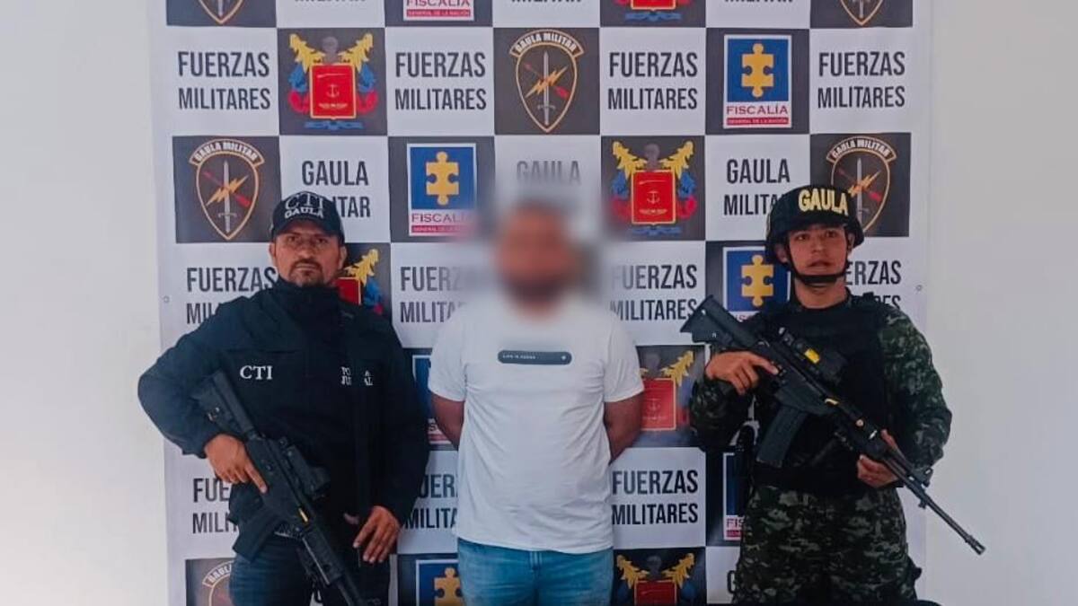 En Rionegro capturaron al presunto secuestrador de un ciudadano Iraní
